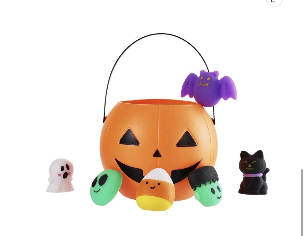 Viral Squishy Pumpkin Pail Way To Celebrate 18 Individual Squishy